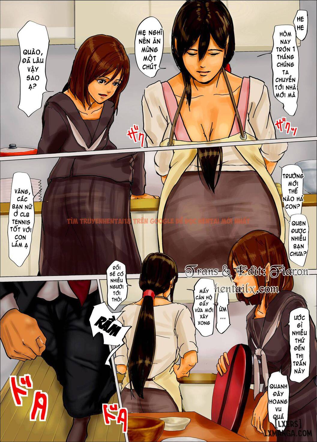 Xem ảnh 3 trong truyện hentai Hentai loạn luân Mẹ với Con gái - Chapter 1 - hentaitvn.net