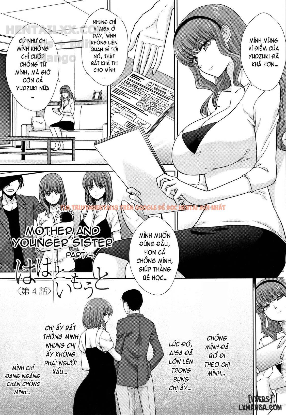 Trang truyện 3 trong truyện tranh Mother And Younger Sister - Chapter 4 - hentai24h.pro