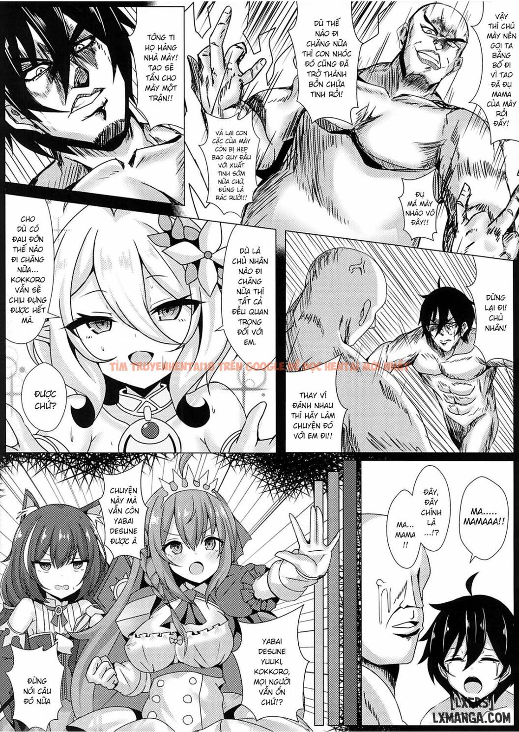 Xem ảnh 20 trong truyện hentai Mother Fucker Doushi! Docchi O Okashite Mo - One Shot - hentaitvn.net