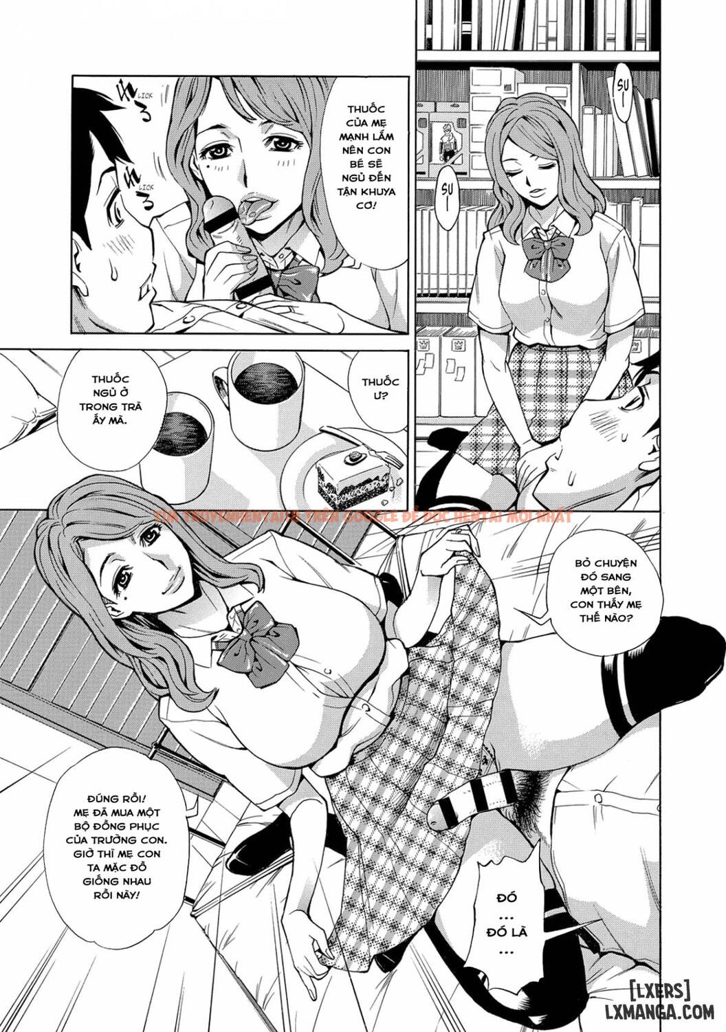 Xem ảnh 6 trong truyện hentai Mother, The Fake Schoolgirl - One Shot - hentaitvn.net