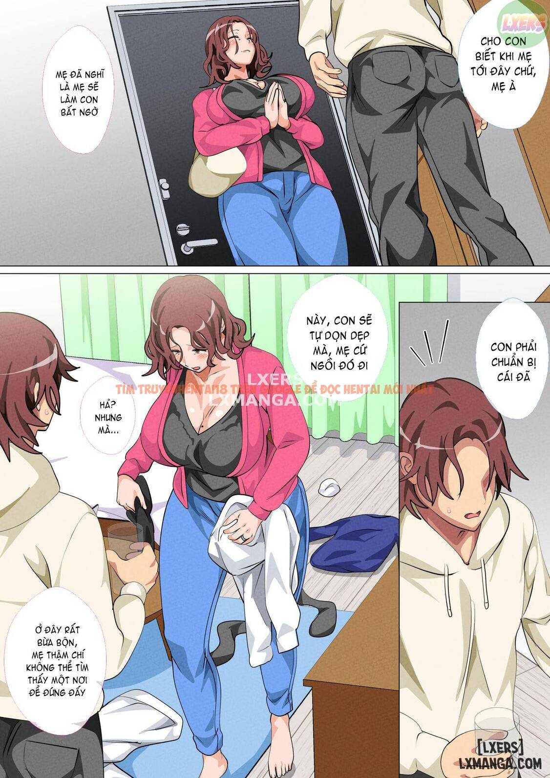 Trang truyện 3 trong truyện tranh Loạn Luân Mẹ Ghé Chơi Với Con Ở Tokyo - Chapter 1 - hentai24h.pro