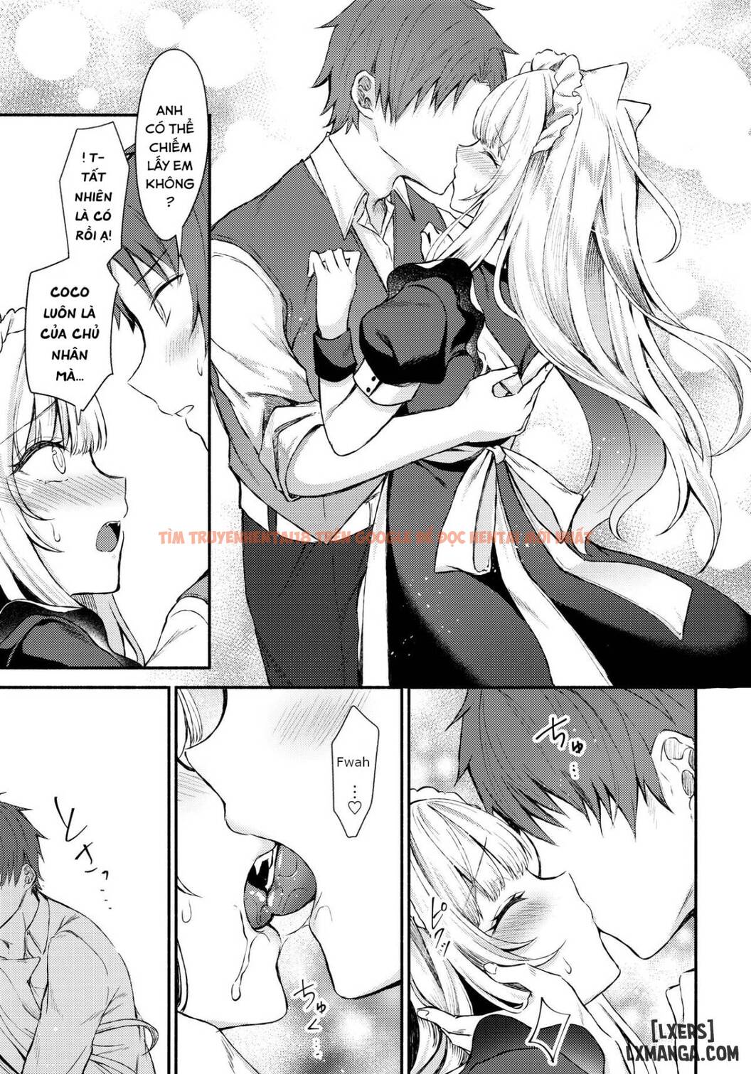 Xem ảnh 12 trong truyện hentai Moto Dorei No Nekomimi Maid - One Shot - hentaitvn.net