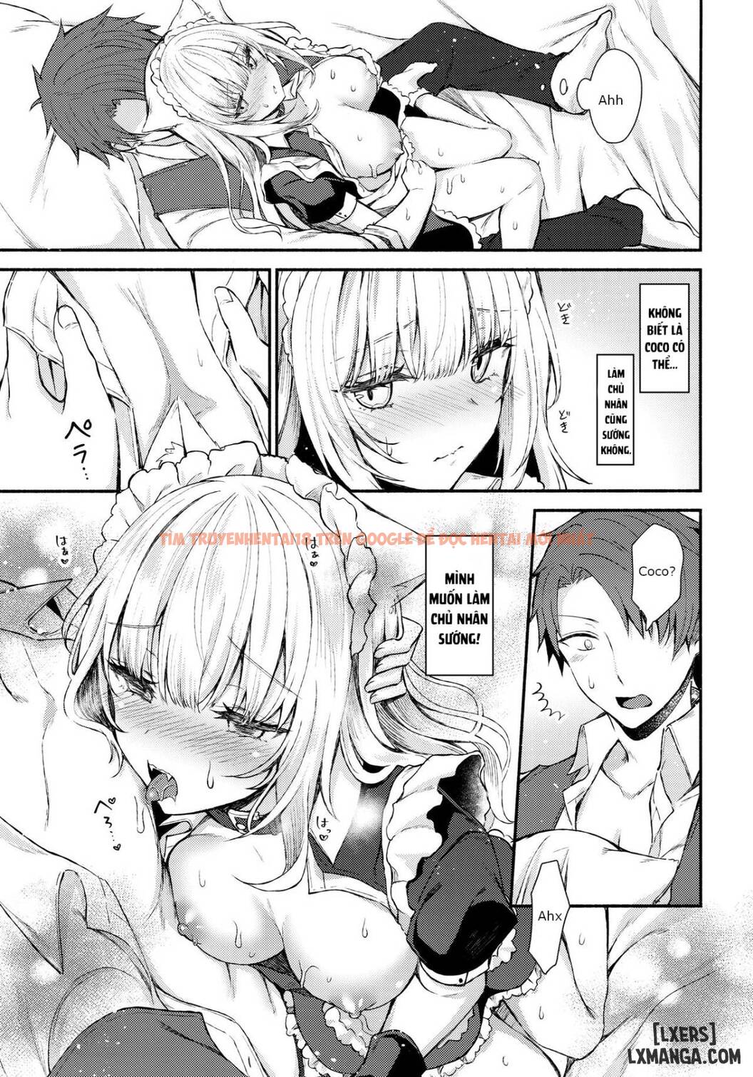 Xem ảnh 16 trong truyện hentai Moto Dorei No Nekomimi Maid - One Shot - hentaitvn.net