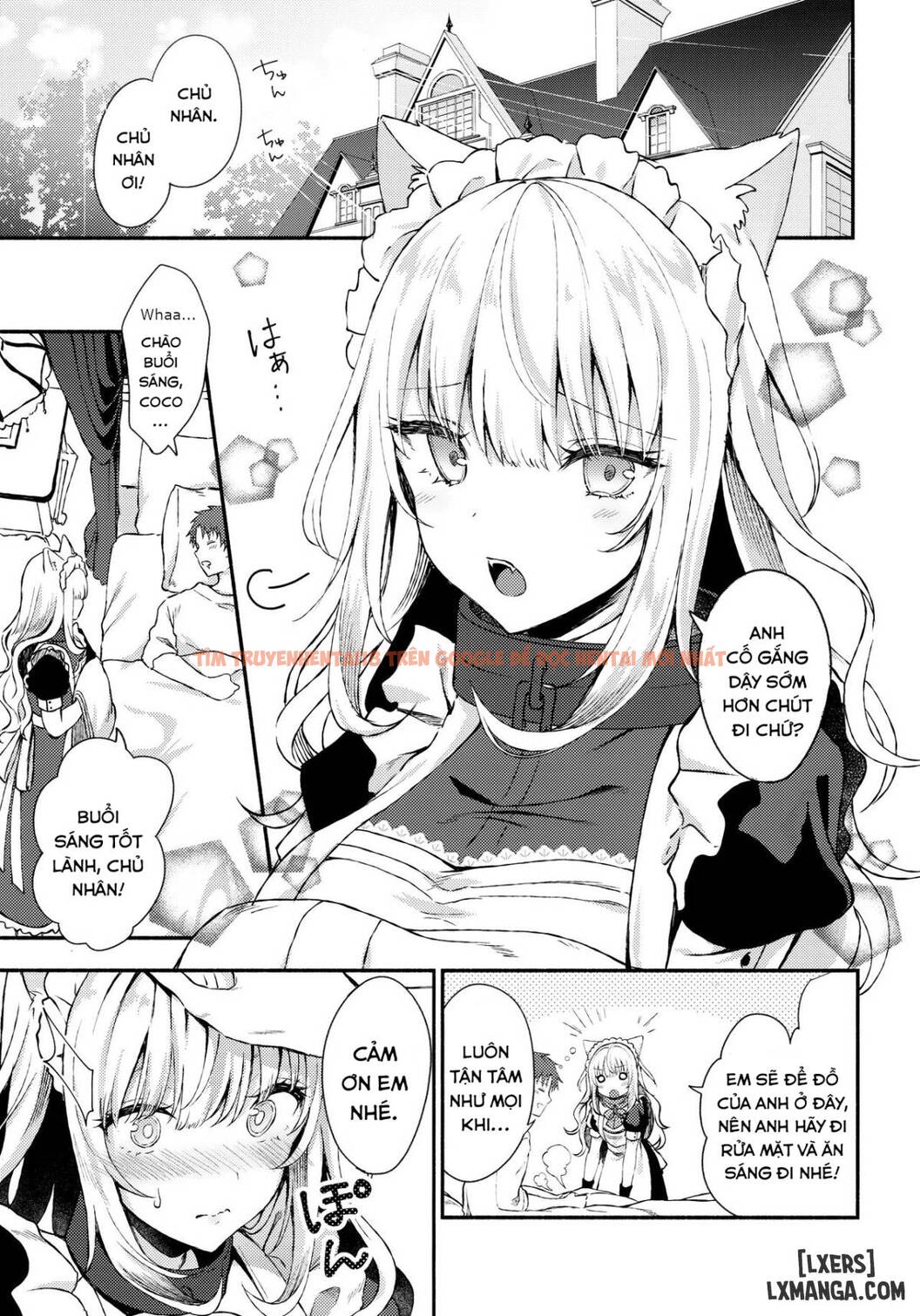 Xem ảnh 4 trong truyện hentai Moto Dorei No Nekomimi Maid - One Shot - hentaitvn.net