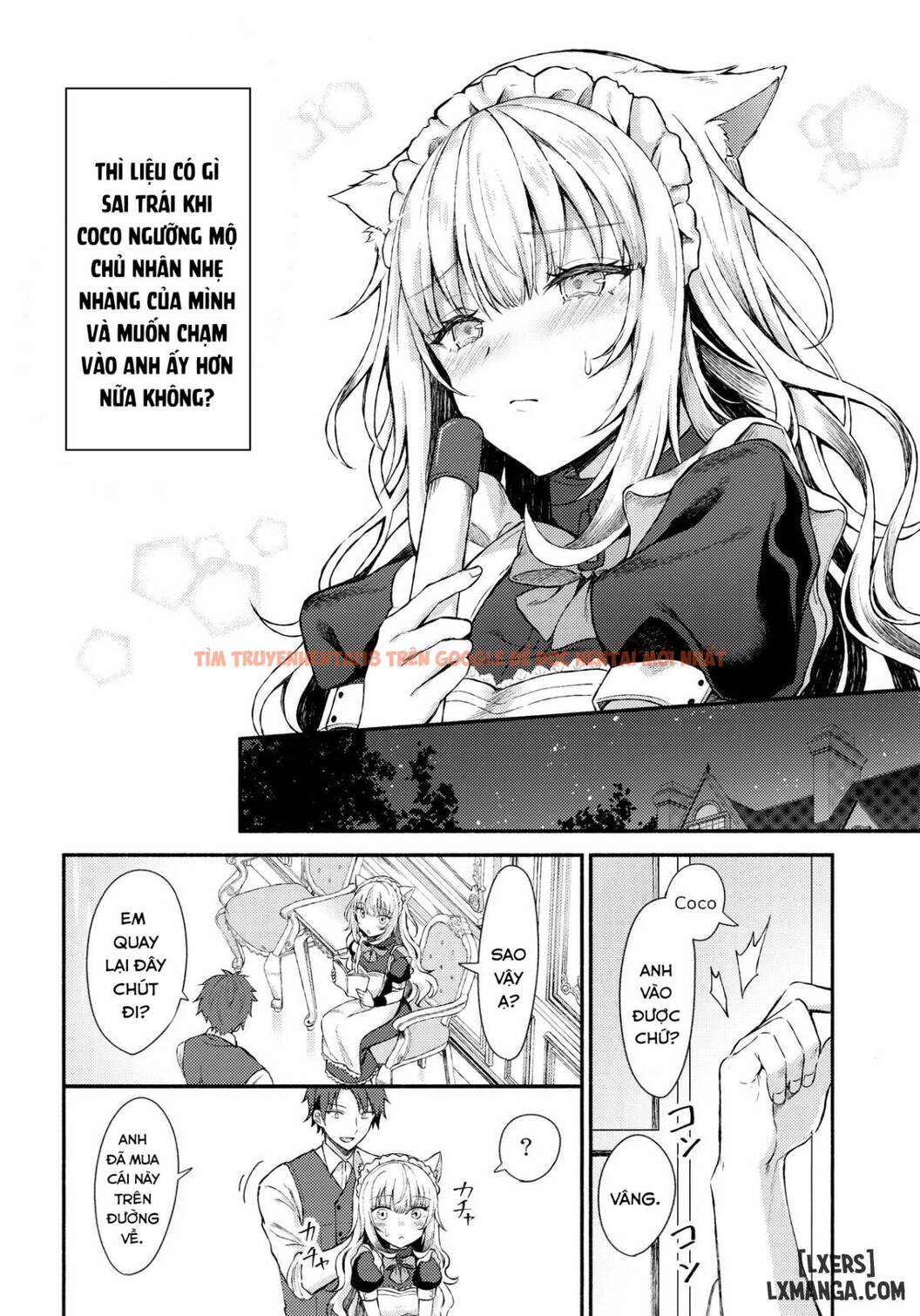Xem ảnh 7 trong truyện hentai Moto Dorei No Nekomimi Maid - One Shot - hentaitvn.net