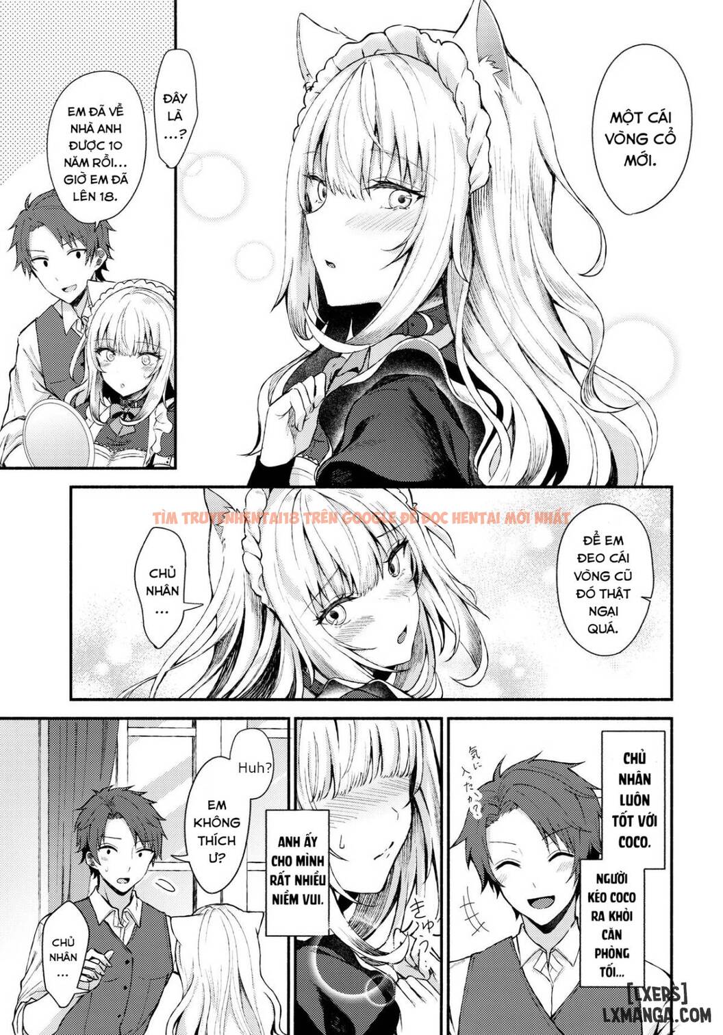Xem ảnh 8 trong truyện hentai Moto Dorei No Nekomimi Maid - One Shot - hentaitvn.net