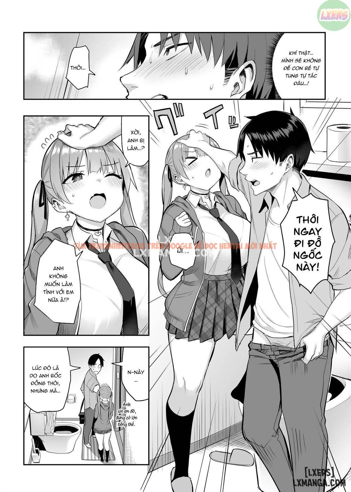 Xem ảnh 9 trong truyện hentai Moto Incha No Kyonyuu Yariman Imouto Ga Erosugite, Onii-chan Wa Mou - Chapter 2 - www.hentaitvn.net