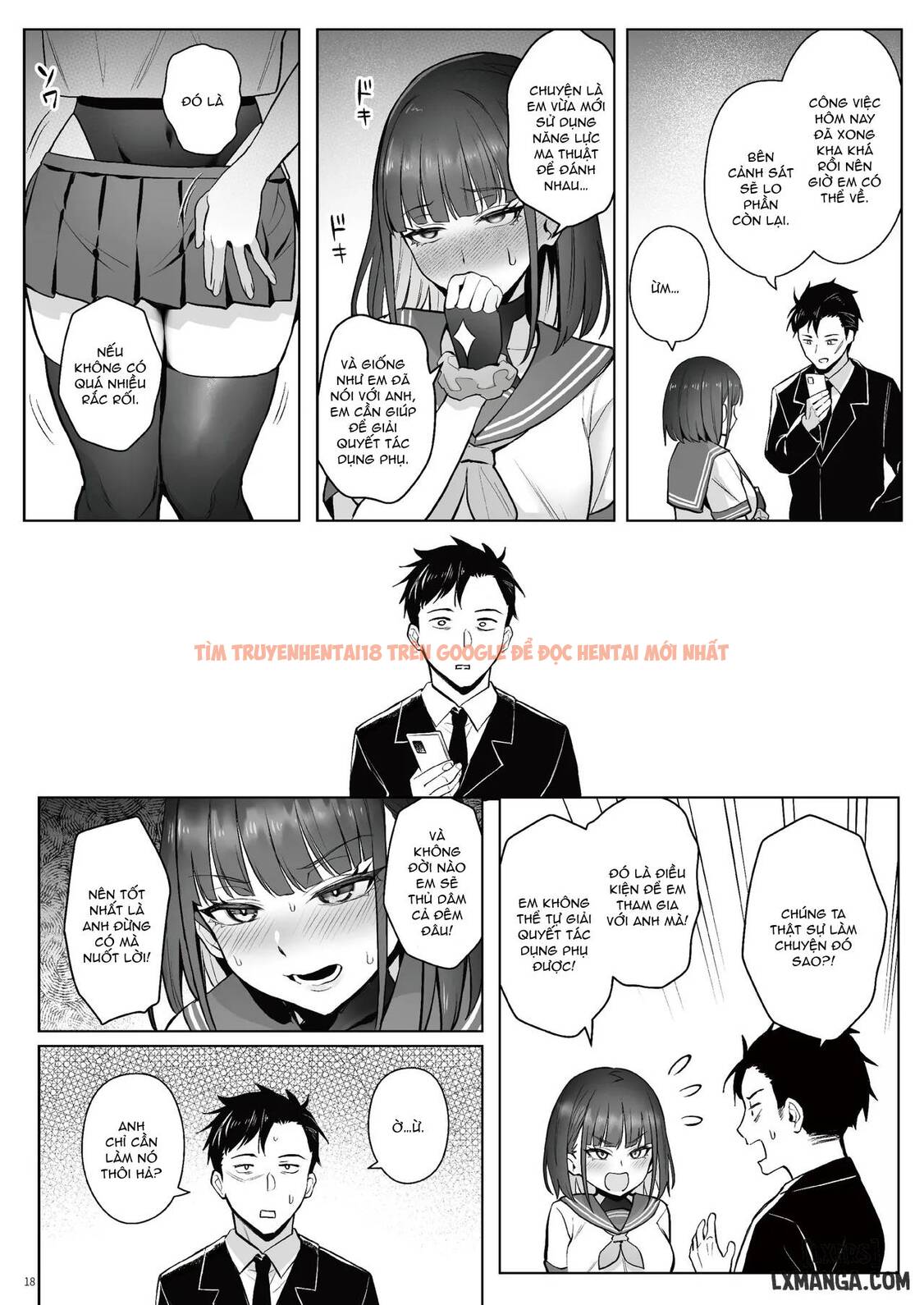 Xem ảnh 17 trong truyện hentai Moto Mahou Shoujo No Shigoto Hanashi Ao Zenjitsutan - One Shot. - hentaitvn.net