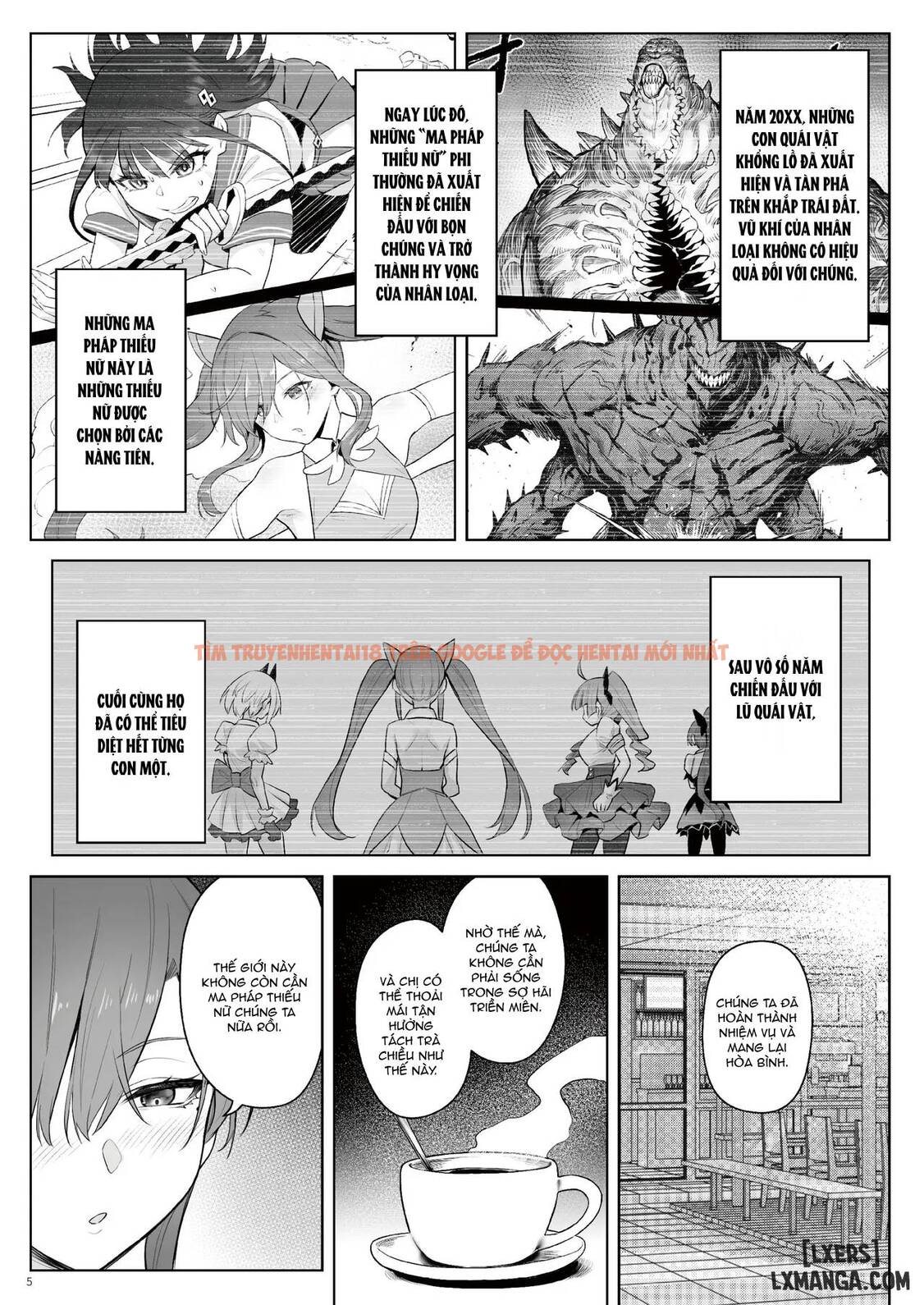 Xem ảnh 4 trong truyện hentai Moto Mahou Shoujo No Shigoto Hanashi Ao Zenjitsutan - One Shot. - hentaitvn.net