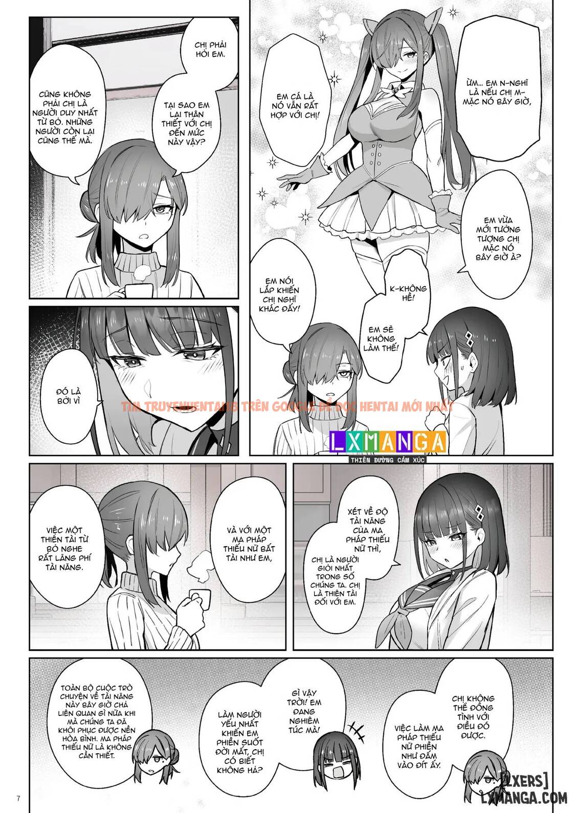 Xem ảnh 6 trong truyện hentai Moto Mahou Shoujo No Shigoto Hanashi Ao Zenjitsutan - One Shot. - hentaitvn.net
