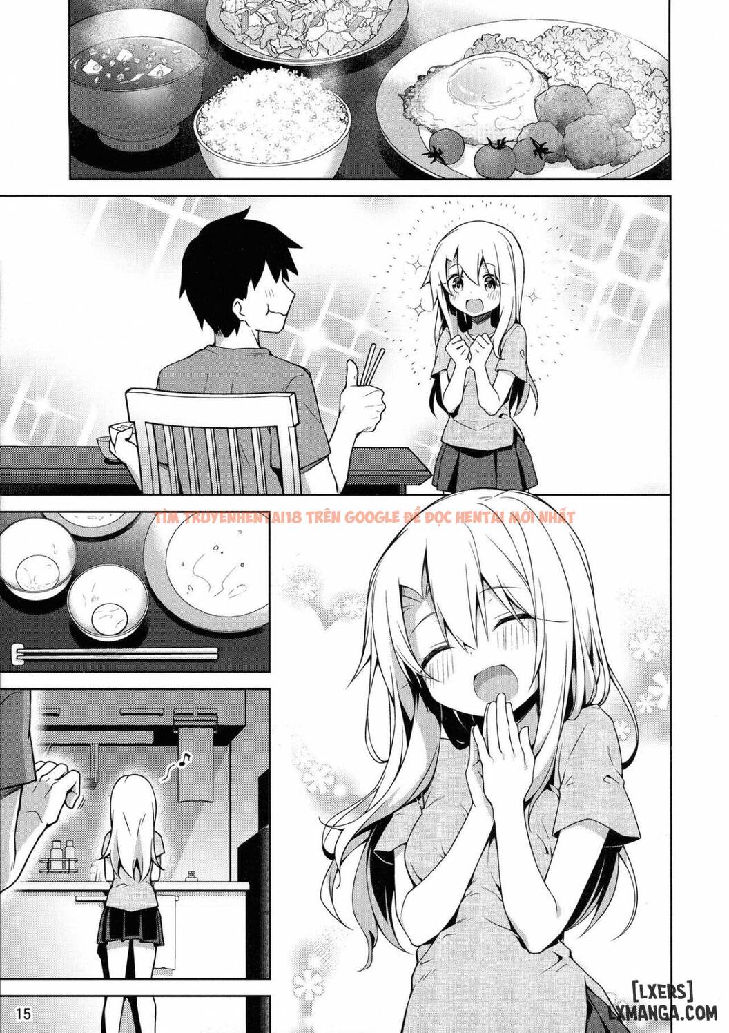 Trang truyện 15 trong truyện tranh Tôi Muốn Làm Tình Nhiều Hơn Với Yatsu Ở Nhà - One Shot - lxmanga.org