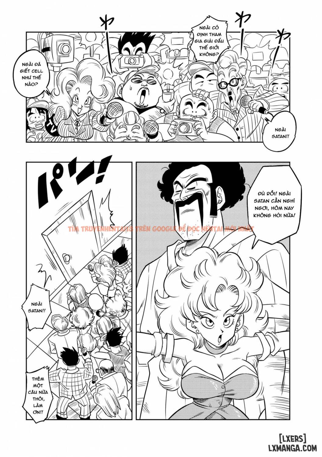 Xem ảnh 1 trong truyện hentai Mr Satan's Secret Training - One Shot - hentaitvn.net