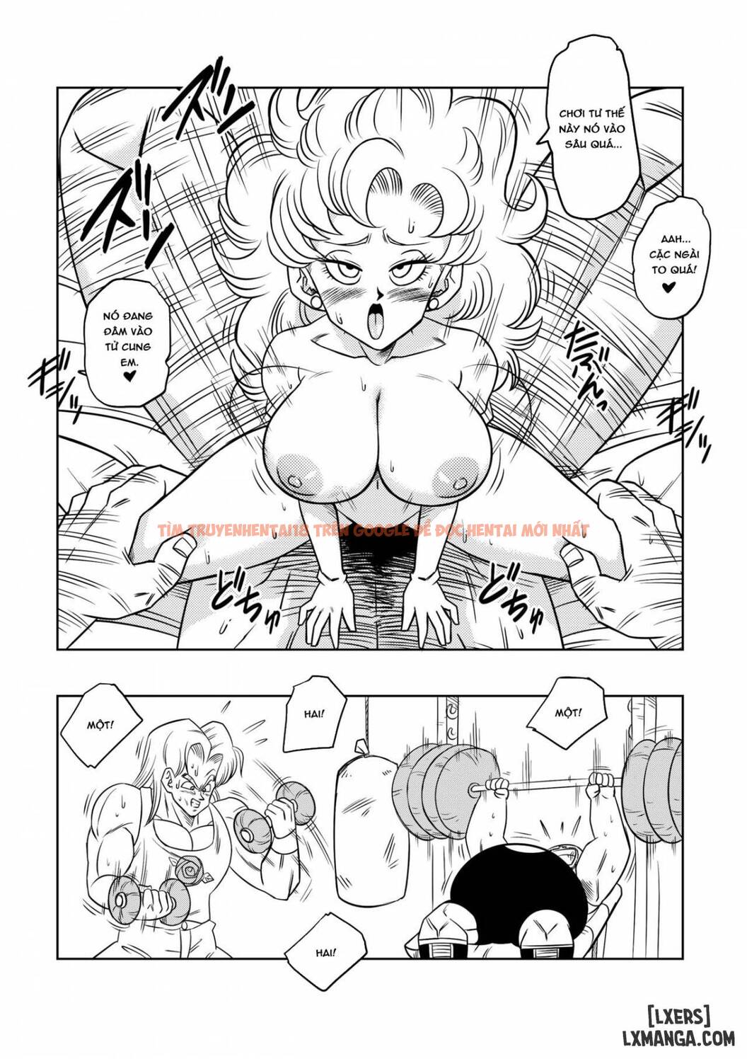Xem ảnh 14 trong truyện hentai Mr Satan's Secret Training - One Shot - hentaitvn.net