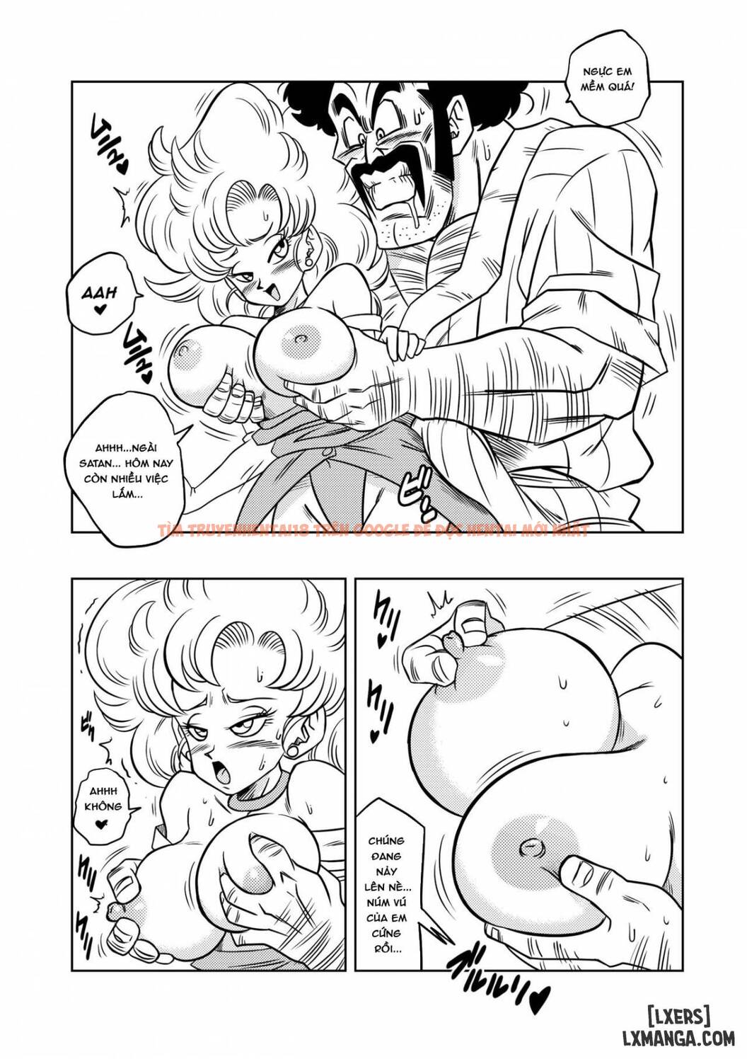 Xem ảnh 4 trong truyện hentai Mr Satan's Secret Training - One Shot - hentaitvn.net