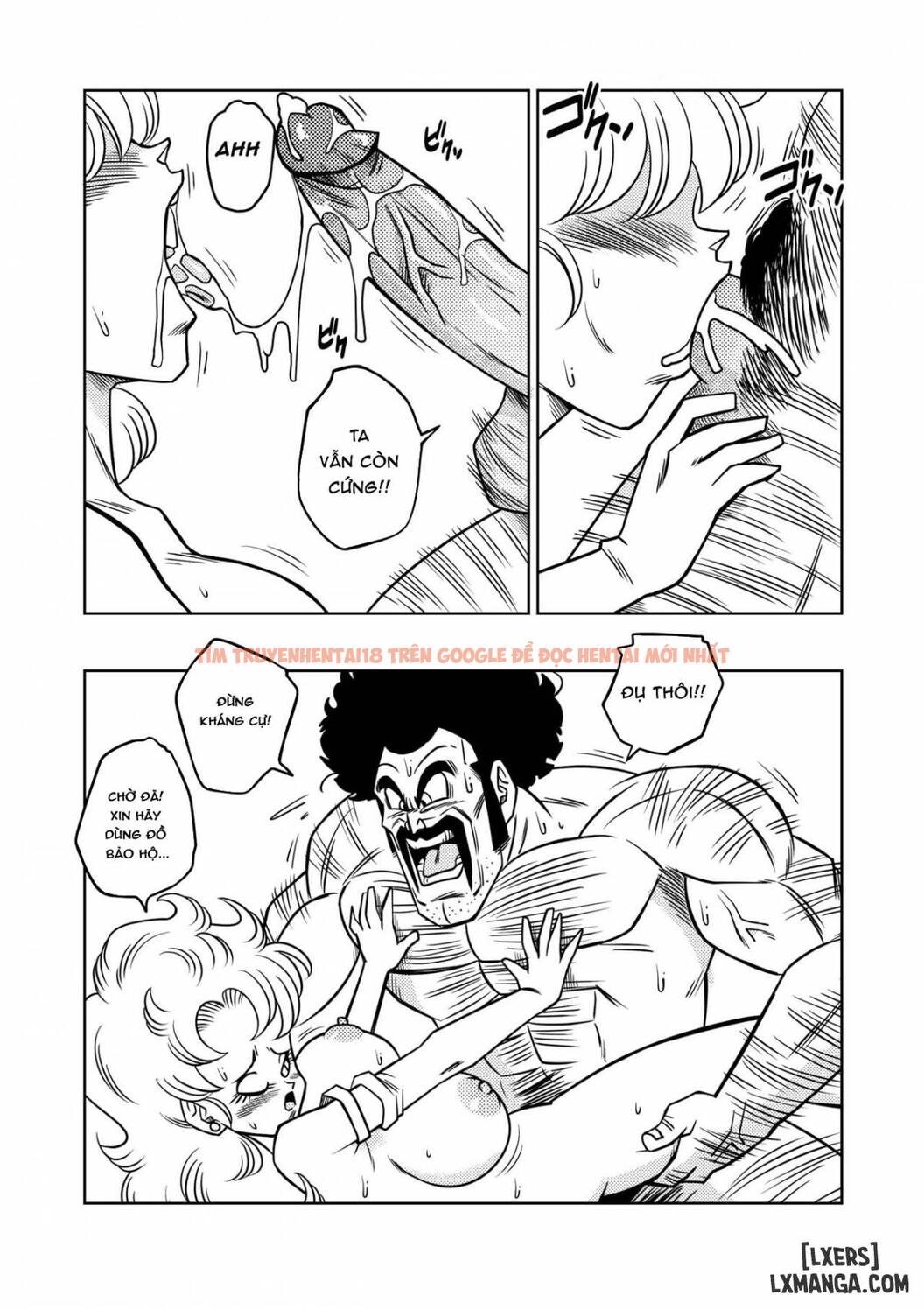 Xem ảnh 9 trong truyện hentai Mr Satan's Secret Training - One Shot - hentaitvn.net