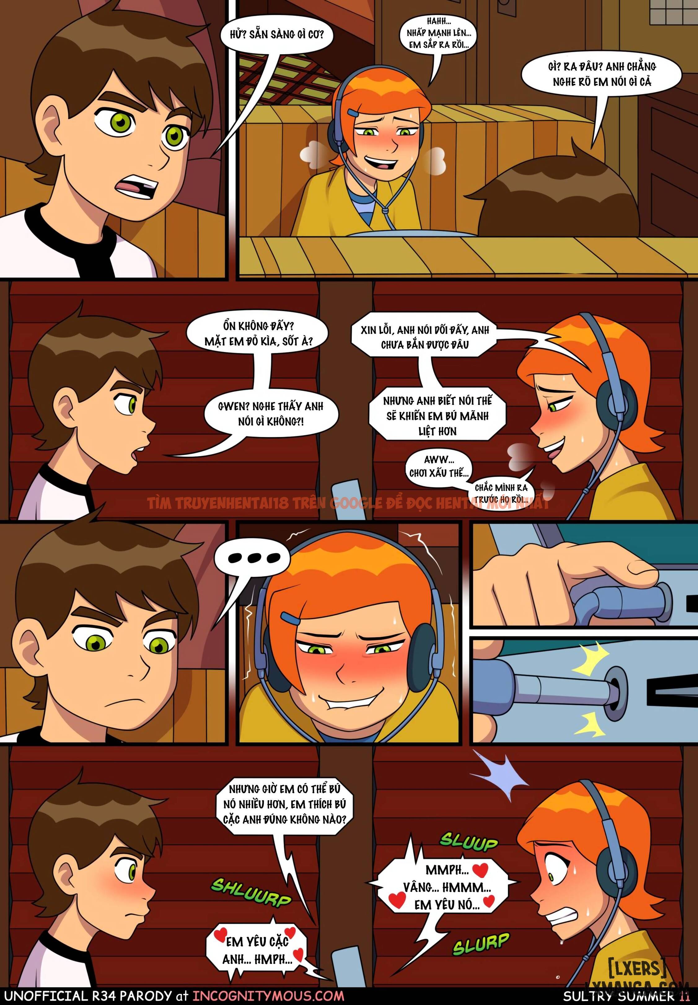 Xem ảnh 11 trong truyện hentai Mùa Hè Oi Bức (Ben10) - Chapter.1 - hentaitvn.net