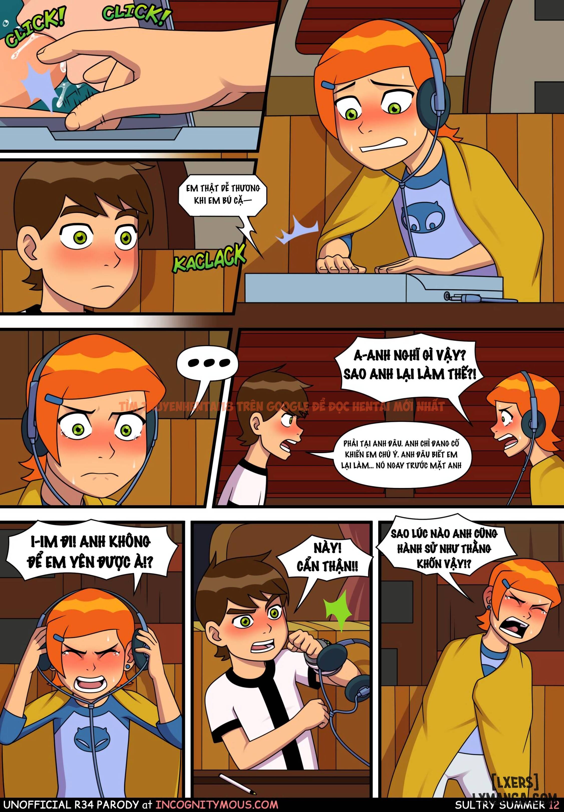 Xem ảnh 12 trong truyện hentai Mùa Hè Oi Bức (Ben10) - Chapter.1 - hentaitvn.net