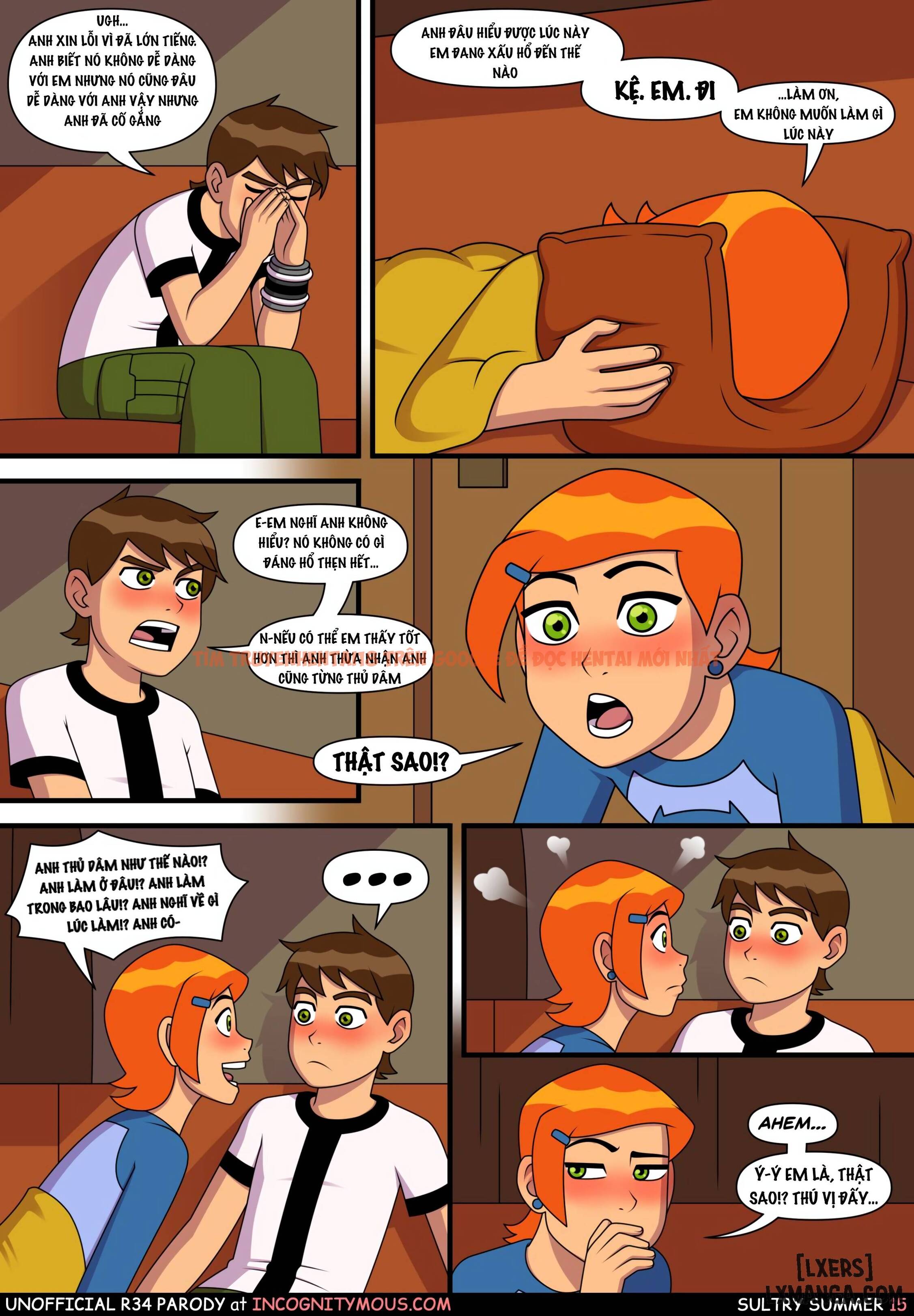 Xem ảnh 15 trong truyện hentai Mùa Hè Oi Bức (Ben10) - Chapter.1 - hentaitvn.net