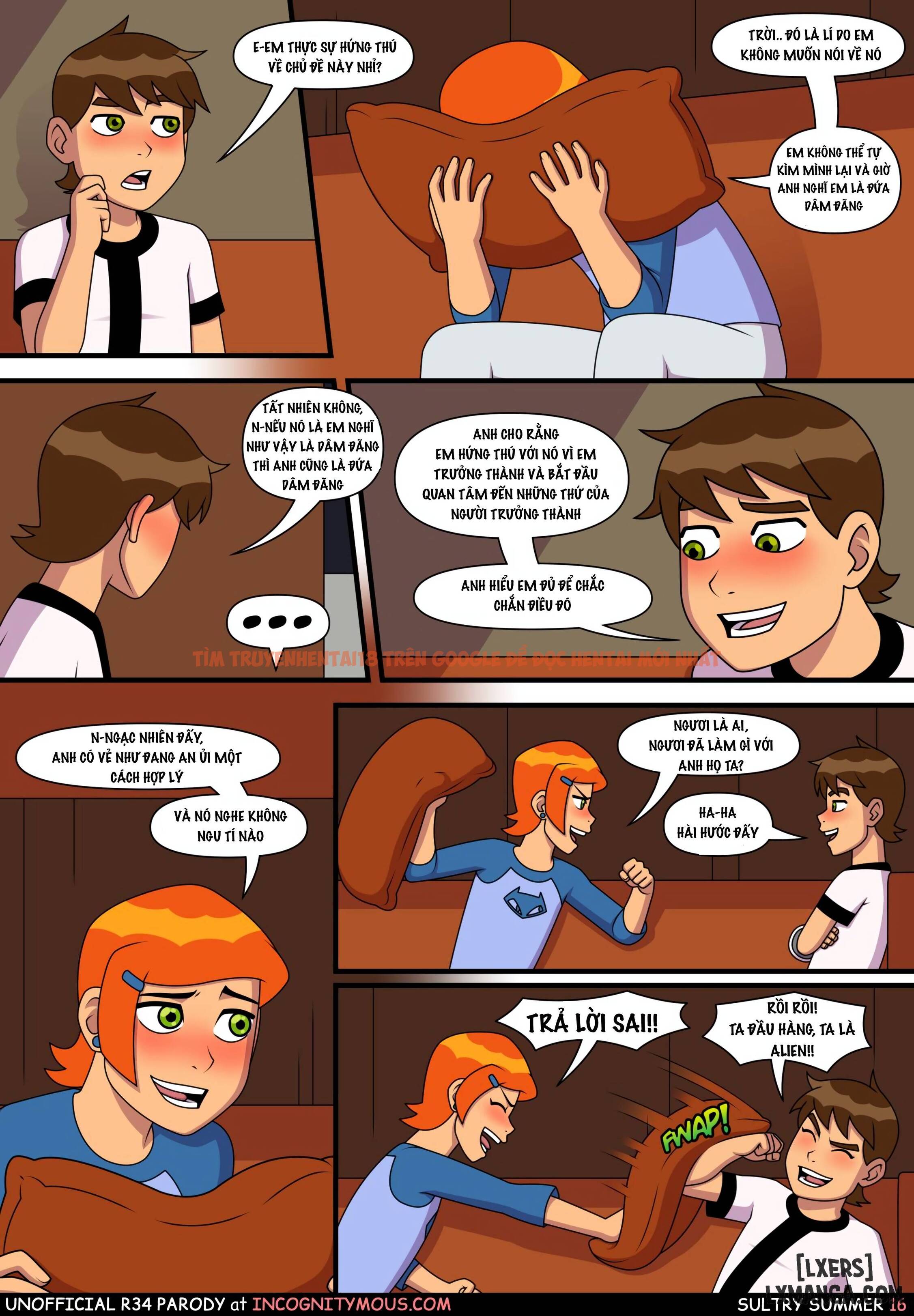 Xem ảnh 16 trong truyện hentai Mùa Hè Oi Bức (Ben10) - Chapter.1 - hentaitvn.net
