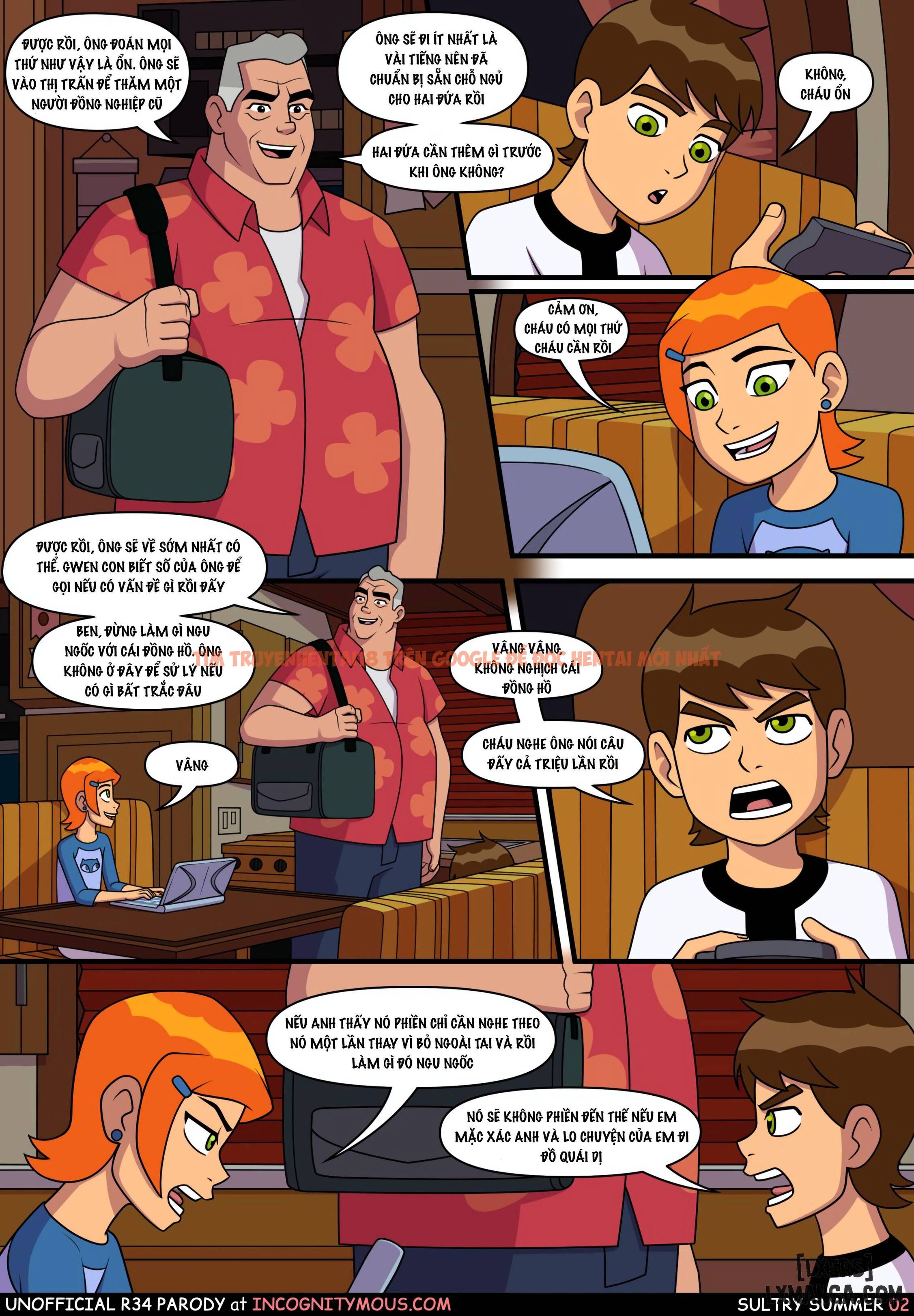 Xem ảnh 2 trong truyện hentai Mùa Hè Oi Bức (Ben10) - Chapter.1 - hentaitvn.net