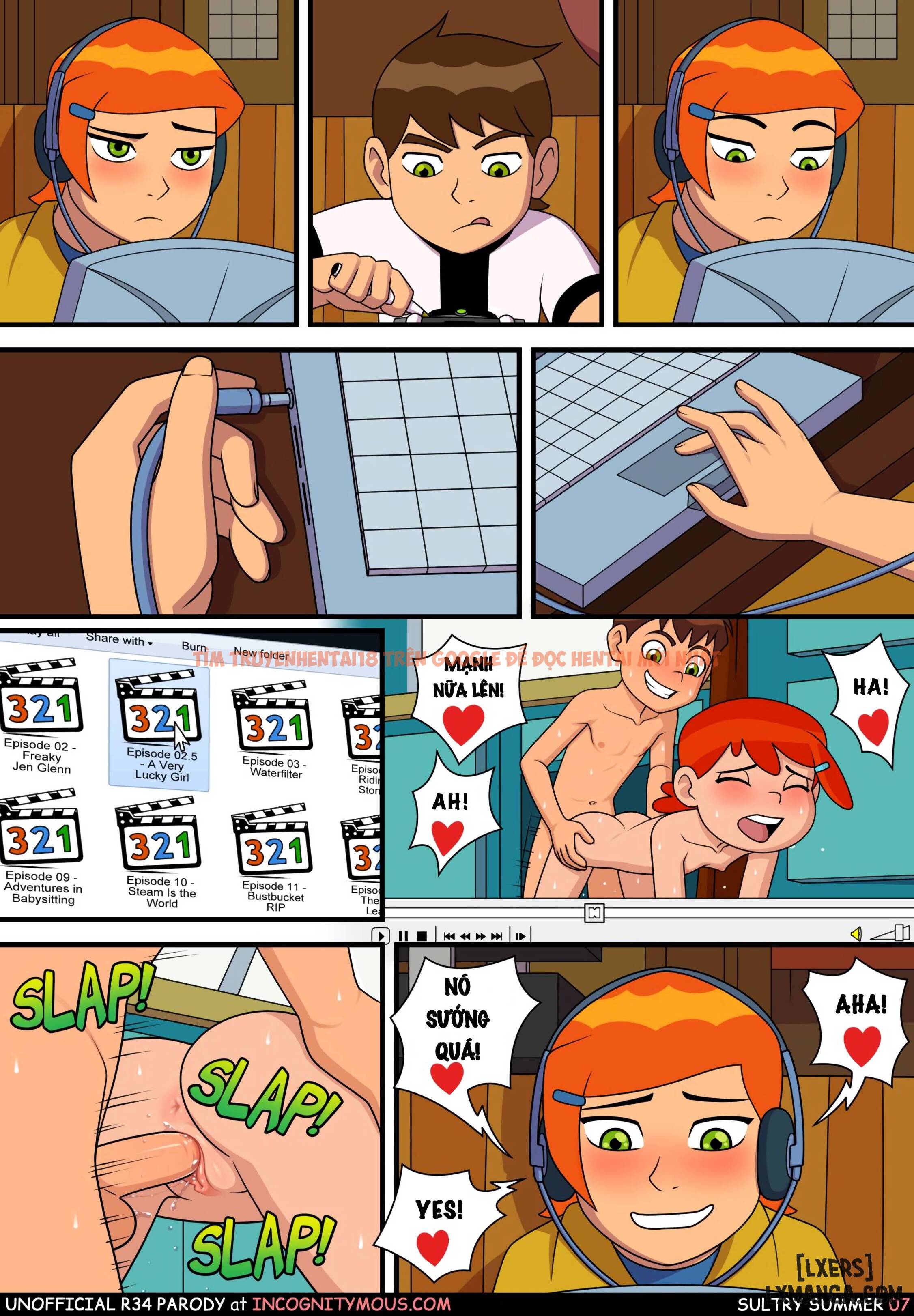 Xem ảnh 7 trong truyện hentai Mùa Hè Oi Bức (Ben10) - Chapter.1 - hentaitvn.net