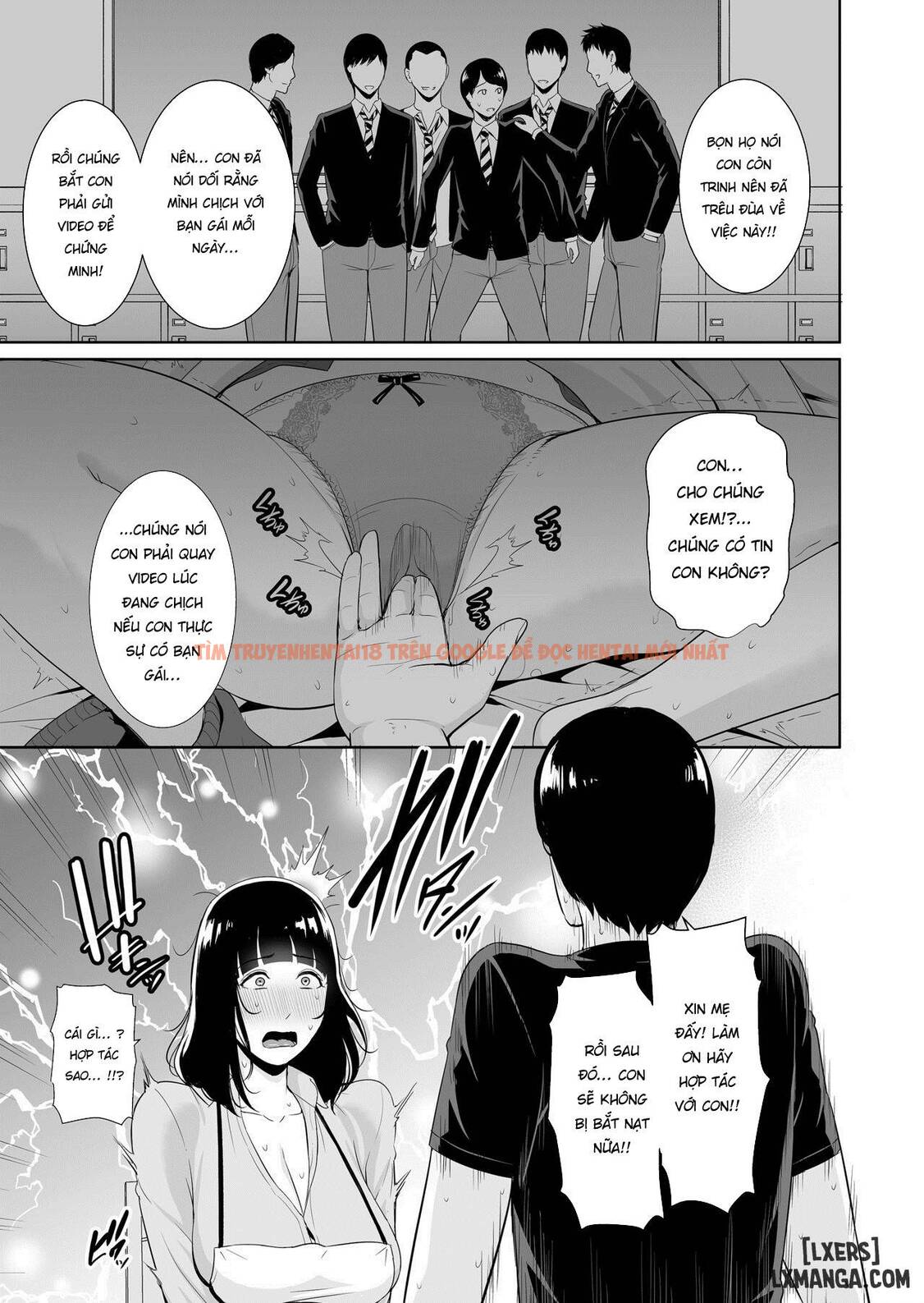 Xem ảnh 10 trong truyện hentai Musuko Ni Matagaru Hi ~Haha To Musuko No Hamedori Kiroku - One Shot - hentaitvn.net
