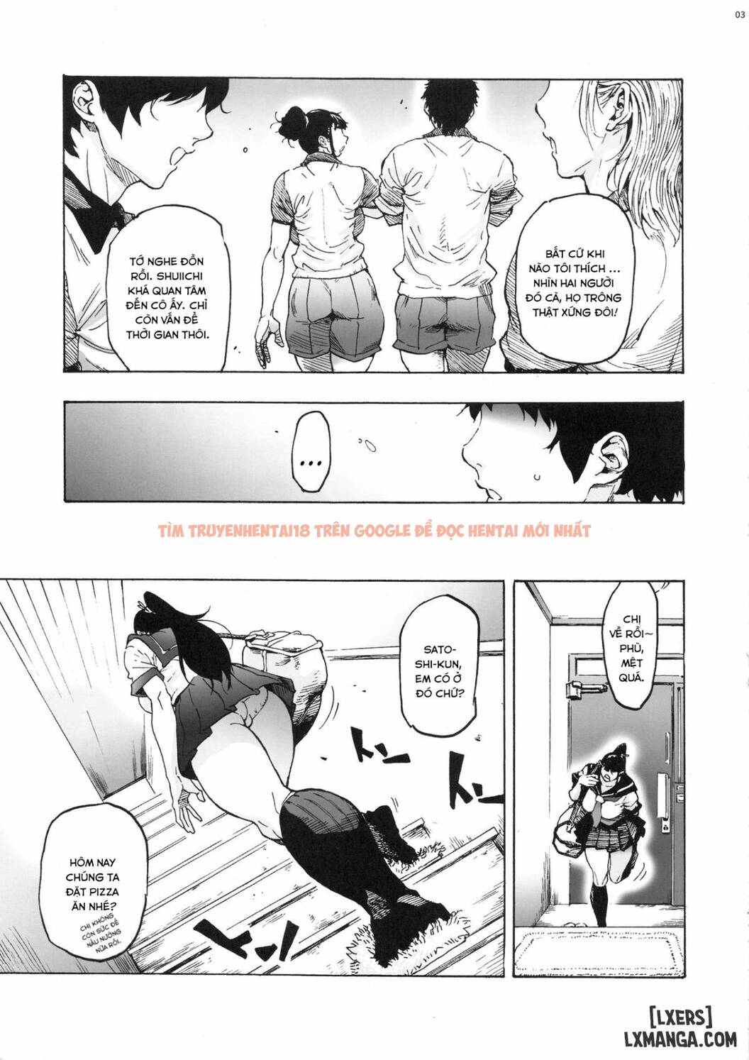 Trang truyện 3 trong truyện tranh My Childhood Friend Is A Ponytailed High School Girl - Chapter 2 - hentai24h.pro