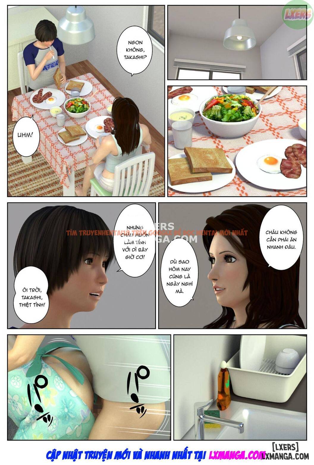 Trang truyện 8 trong truyện tranh My Ejaculating Lifestyle With My Aunt - Chapter 2 END - truyentvn.net