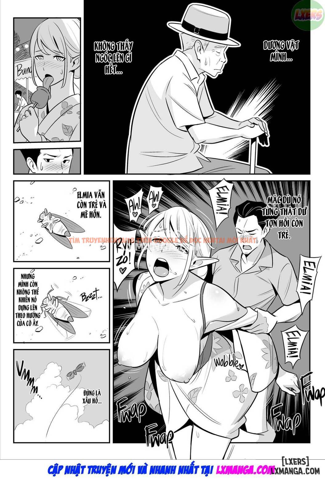 Trang truyện 10 trong truyện tranh Loạn Luân Dì Tôi Đang Thể Hiện Kỹ Năng - One Shot - lxmanga.org