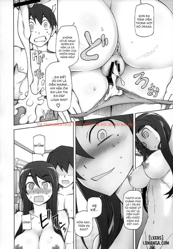Trang truyện 14 trong truyện tranh My Famous Girlfriend… Is An Av Pornstar Behind My Back: Satomixsatona The Sequel - Chapter 1 - truyentvn.net