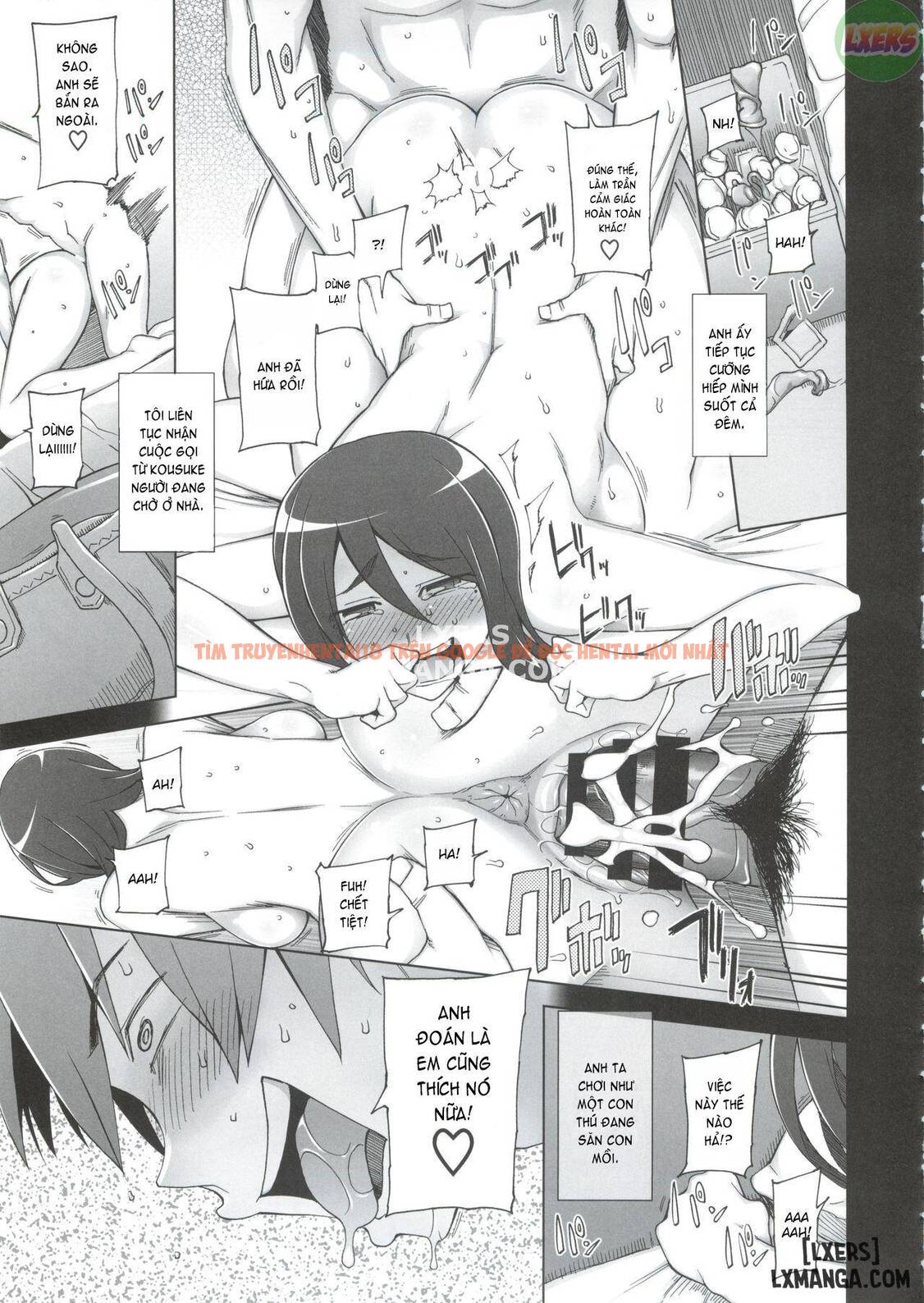 Trang truyện 14 trong truyện tranh My Famous Girlfriend… Is An Av Pornstar Behind My Back: Satomixsatona The Sequel - Chap 2 - lxmanga.org