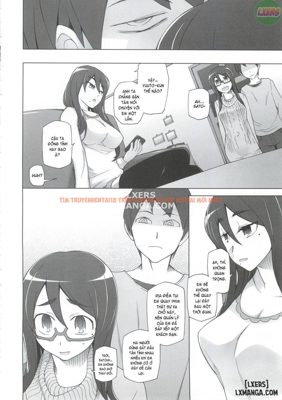 Trang truyện 32 trong truyện tranh My Famous Girlfriend… Is An Av Pornstar Behind My Back: Satomixsatona The Sequel - Chap 2 - lxmanga.org