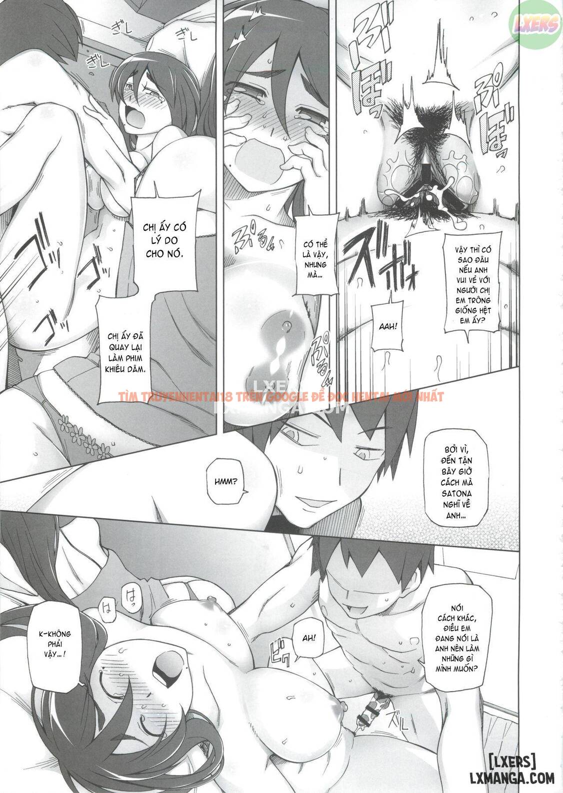 Trang truyện 35 trong truyện tranh My Famous Girlfriend… Is An Av Pornstar Behind My Back: Satomixsatona The Sequel - Chap 2 - lxmanga.org
