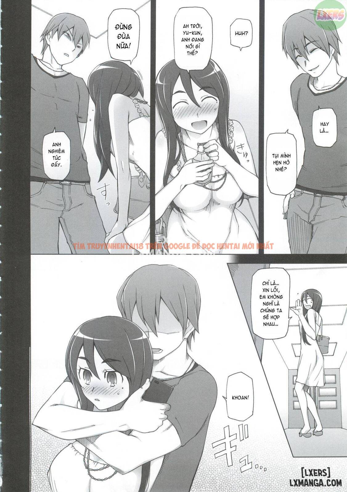 Trang truyện 5 trong truyện tranh My Famous Girlfriend… Is An Av Pornstar Behind My Back: Satomixsatona The Sequel - Chap 2 - lxmanga.org