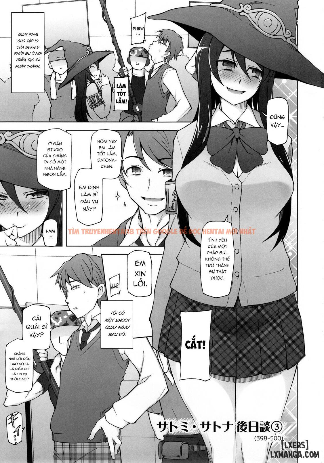 Xem ảnh 2 trong truyện hentai My Famous Girlfriend... Is An AV Pornstar Behind My Back: SatomixSatona The Sequel - Chapter 3 - hentaitvn.net