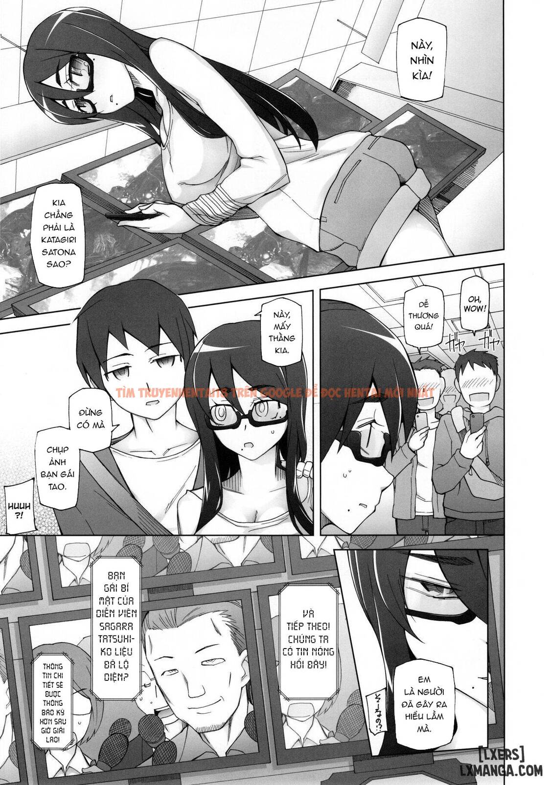 Xem ảnh 30 trong truyện hentai My Famous Girlfriend... Is An AV Pornstar Behind My Back: SatomixSatona The Sequel - Chapter 3 - hentaitvn.net