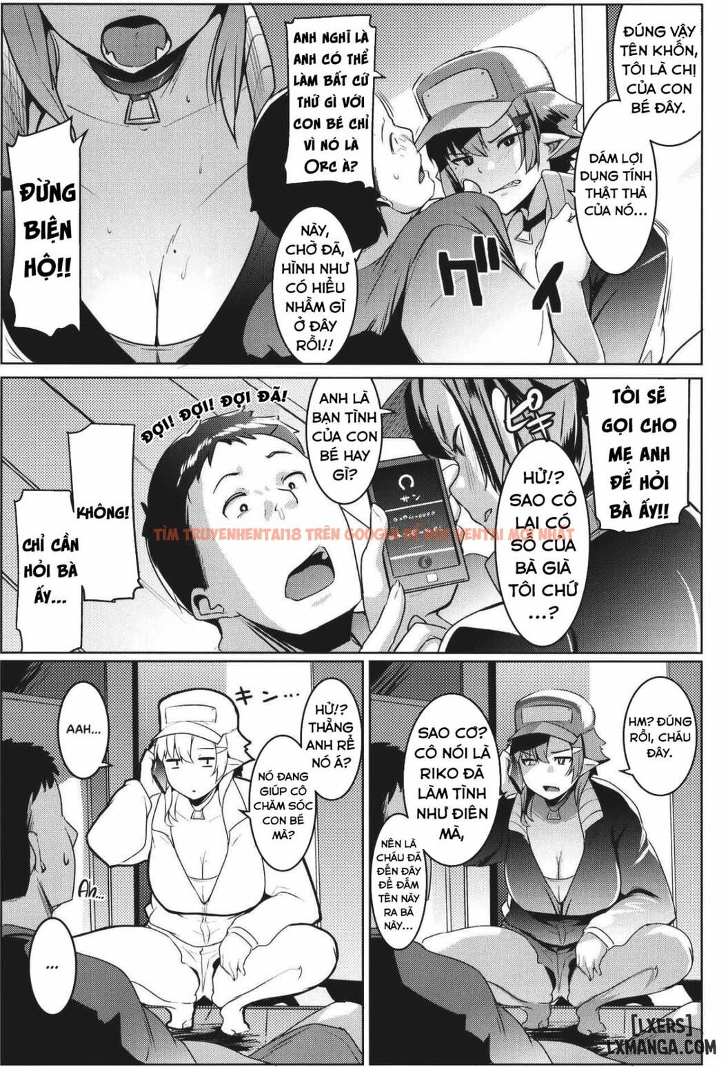 Trang truyện 7 trong truyện tranh My Little Sister Is An Orc - Chapter 2 - hentai24h.pro
