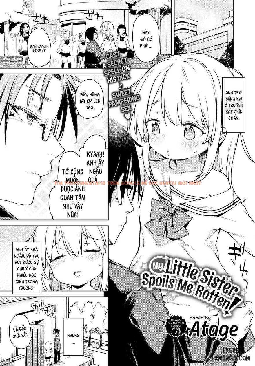 Trang truyện 0 trong truyện tranh My Little Sister Spoils Me Rotten - One Shot - hentai24h.pro