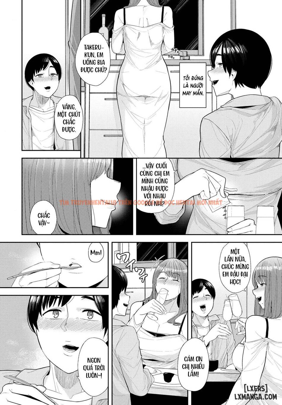 Trang truyện 1 trong truyện tranh Sư Phụ Tôi Ở Nhà Kế Bên - One Shot - lxmanga.org