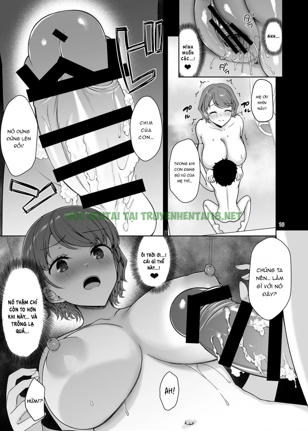 Hình ảnh 15 trong My Mom Turns Into A Slut For My Little Brother, And Him Alone - One Shot - Hentaimanhwa.net