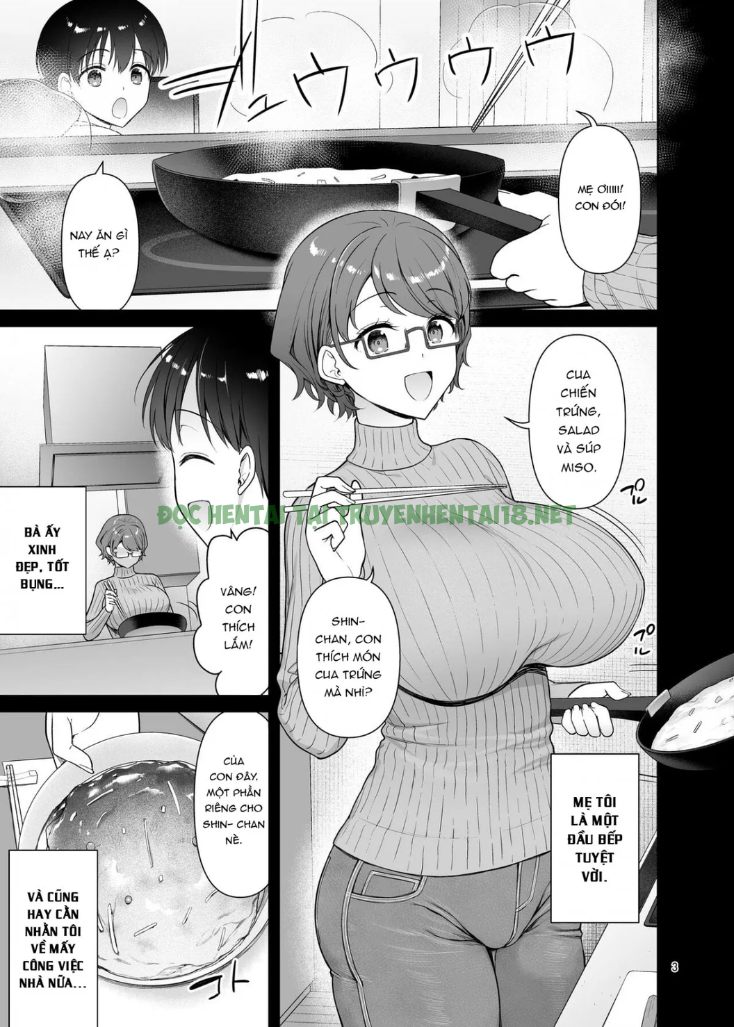 Xem ảnh 2 trong truyện hentai Mẹ Tôi Biến Thành Một Con Đĩ Cho Em Trai Tôi - One Shot - truyenhentai18.pro
