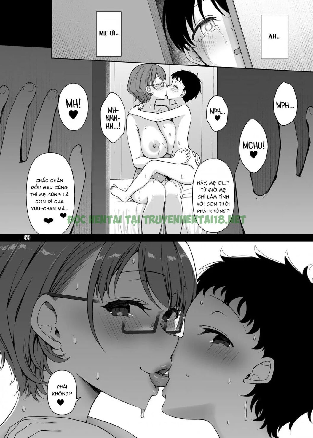 Hình ảnh 49 trong My Mom Turns Into A Slut For My Little Brother, And Him Alone - One Shot - Hentaimanhwa.net