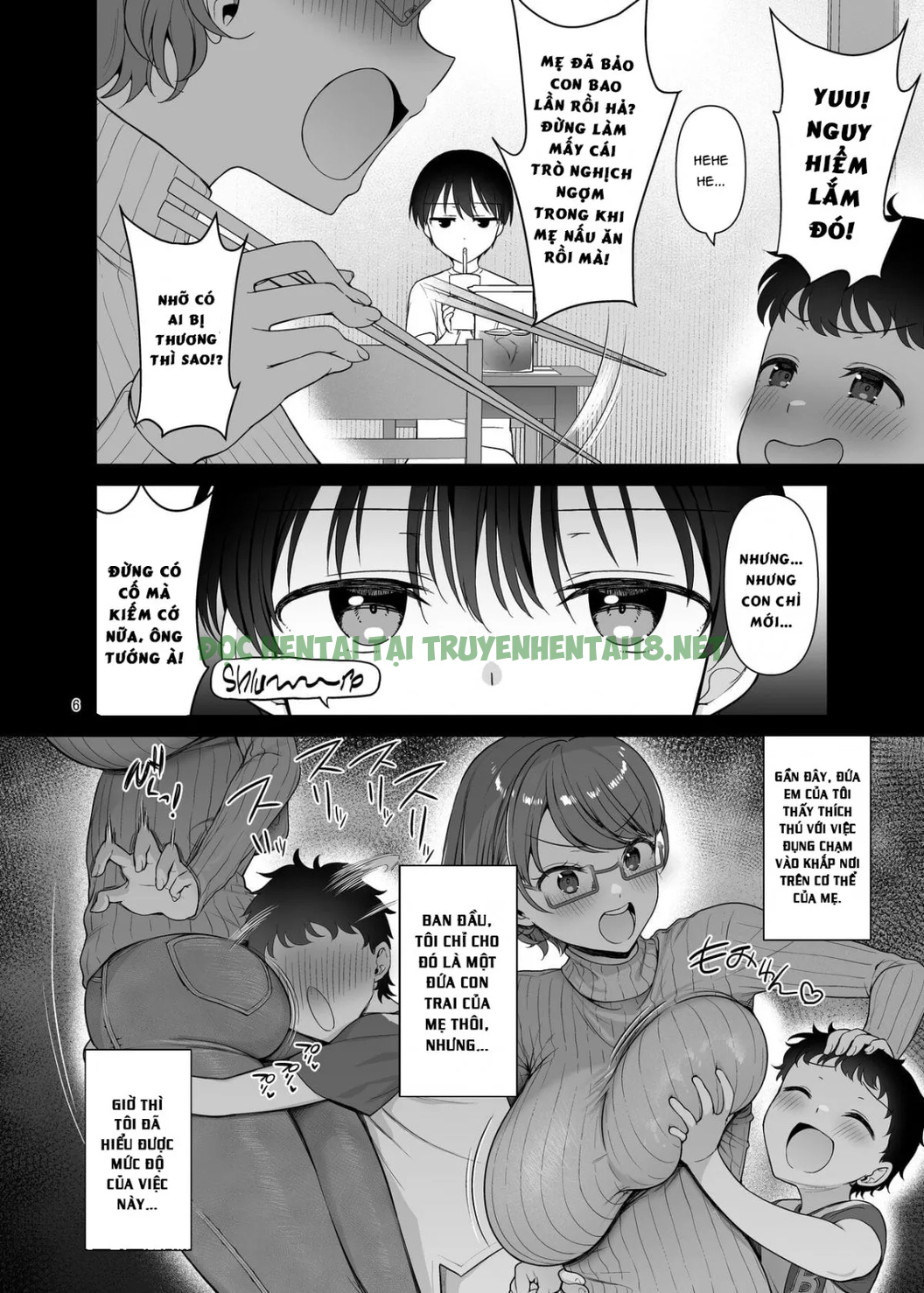 Hình ảnh 5 trong My Mom Turns Into A Slut For My Little Brother, And Him Alone - One Shot - Hentaimanhwa.net