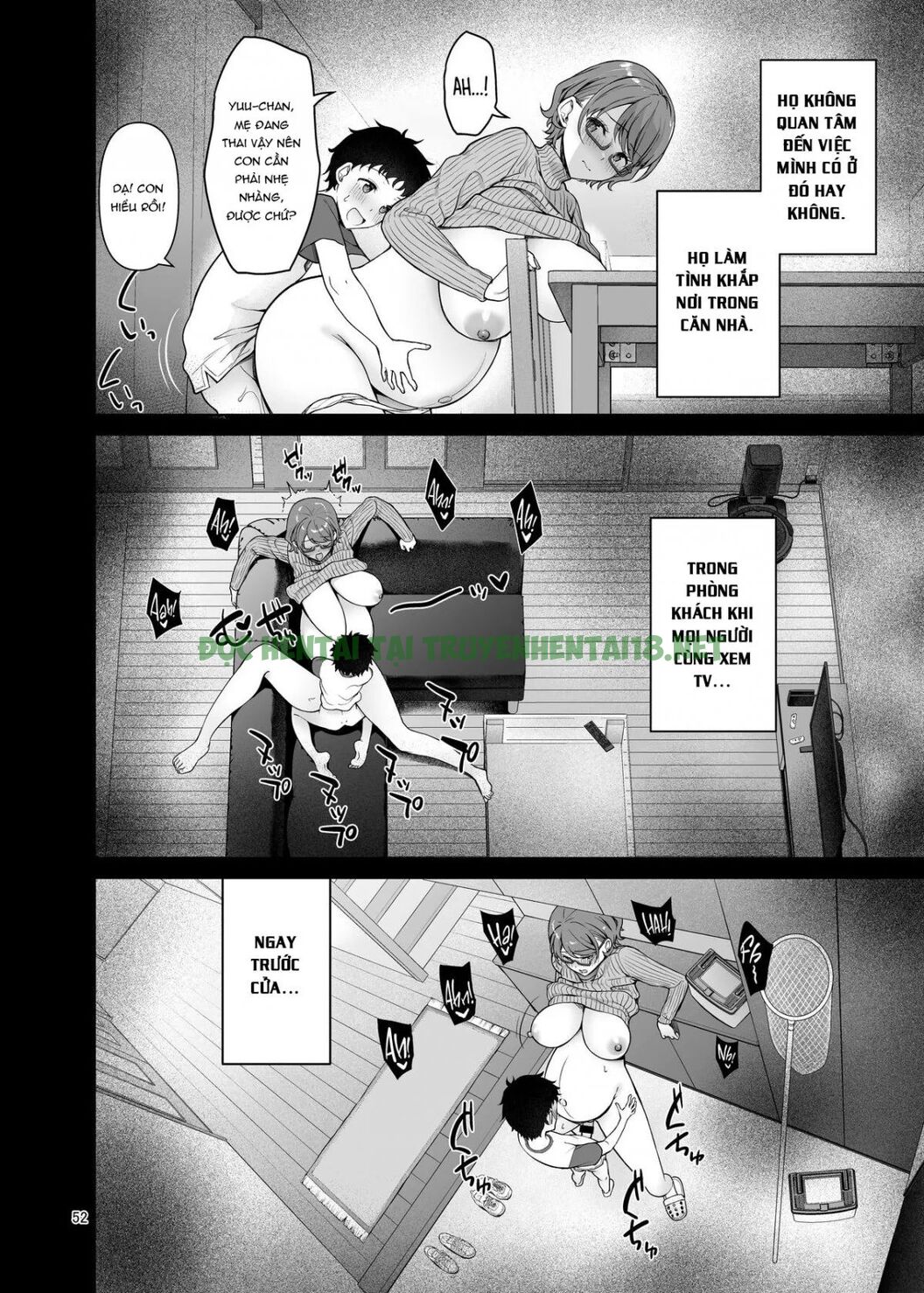 Hình ảnh 51 trong My Mom Turns Into A Slut For My Little Brother, And Him Alone - One Shot - Hentaimanhwa.net