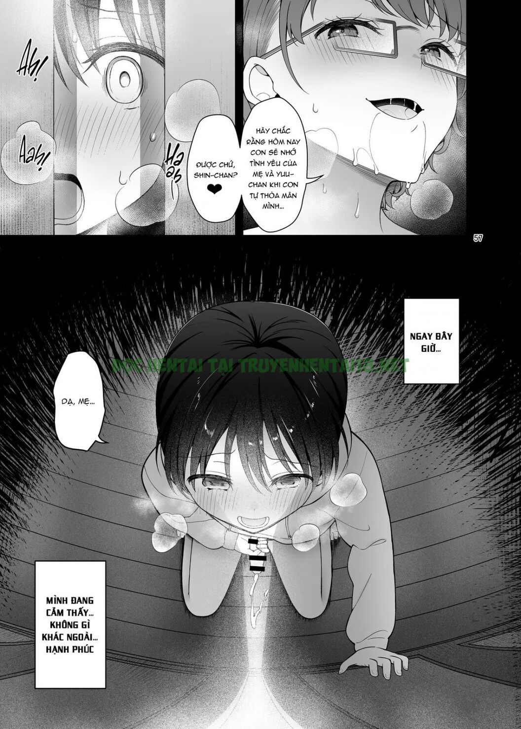 Hình ảnh 56 trong My Mom Turns Into A Slut For My Little Brother, And Him Alone - One Shot - Hentaimanhwa.net