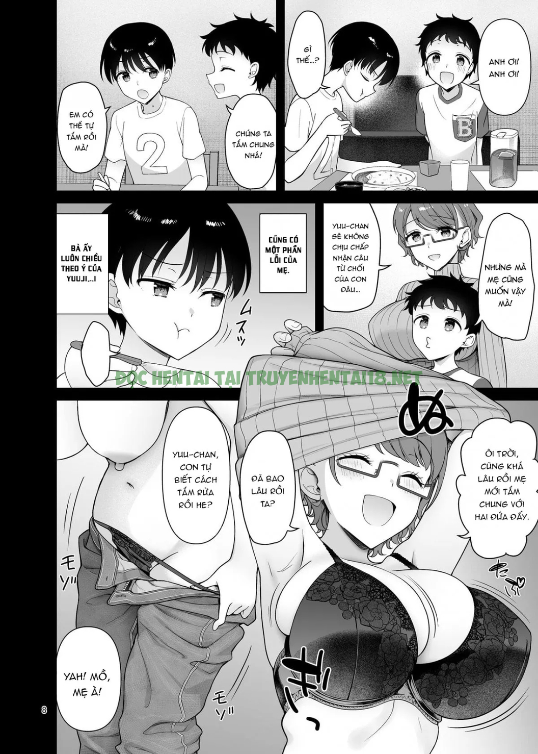 Hình ảnh 7 trong My Mom Turns Into A Slut For My Little Brother, And Him Alone - One Shot - Hentaimanhwa.net