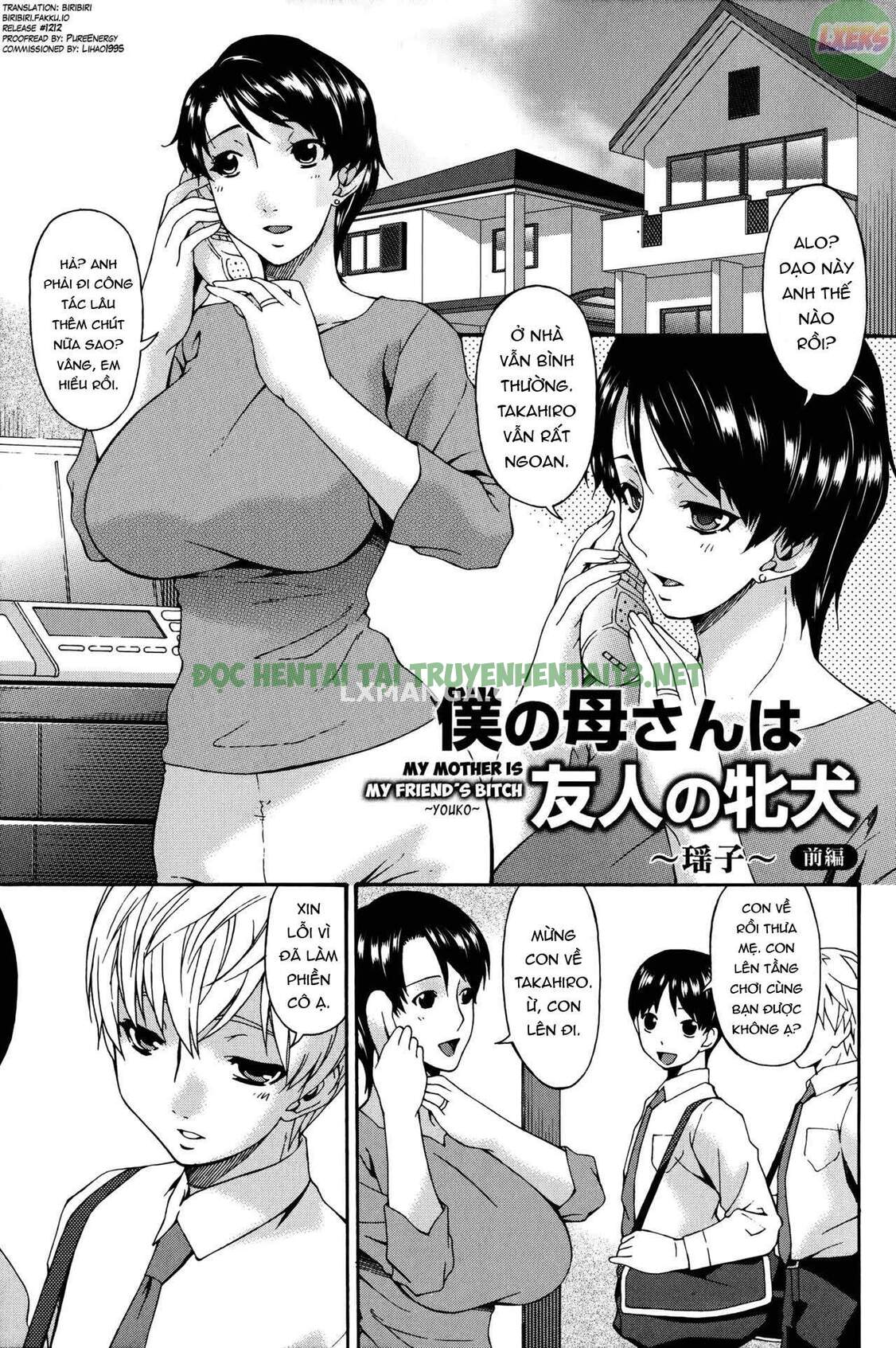 Xem ảnh 8 trong truyện hentai My Mother Is My Friend's Slave - Chapter 1 - truyenhentai18.pro