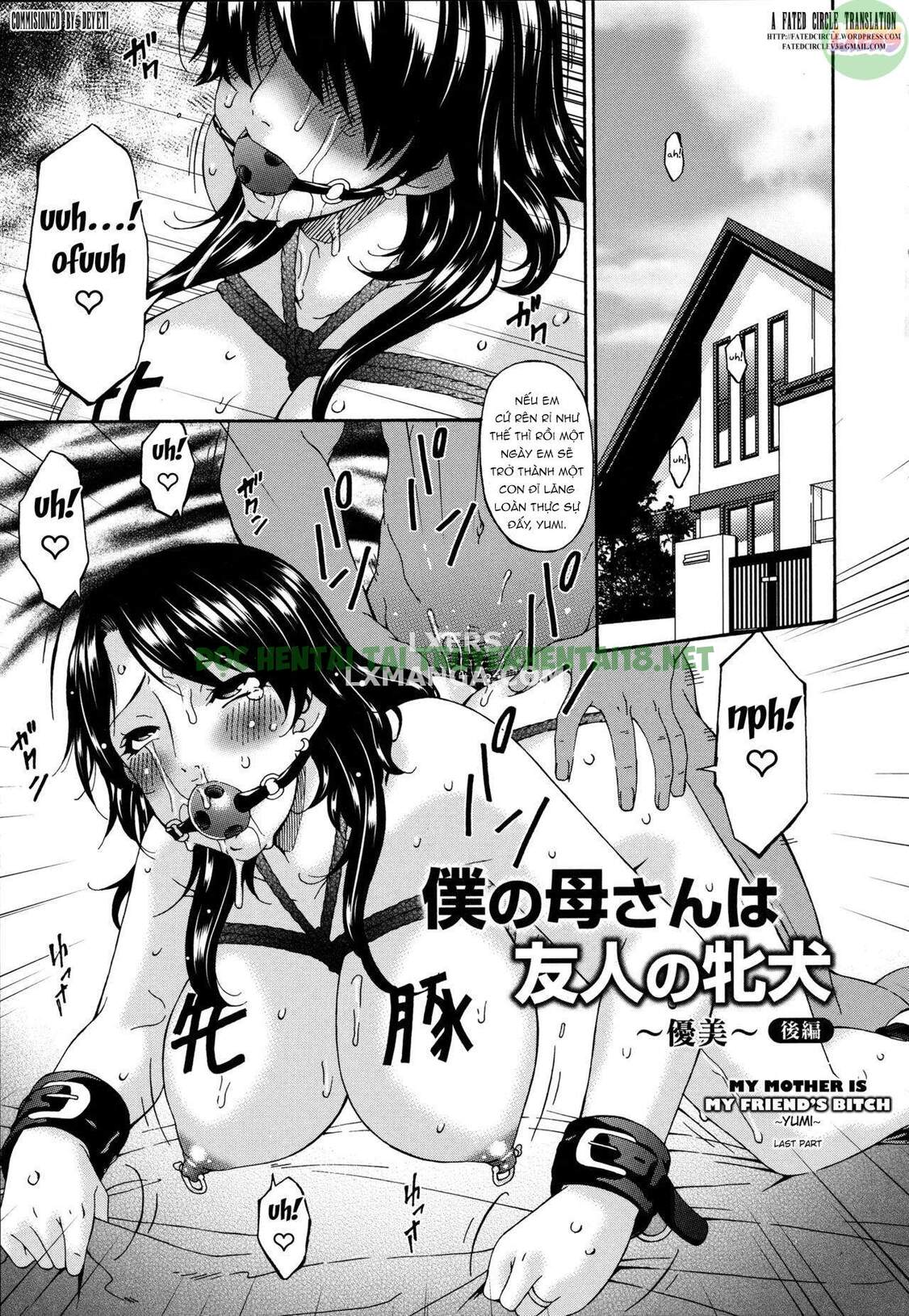 Hình ảnh 3 trong My Mother Is My Friend's Slave - Chapter 9 - Hentaimanhwa.net