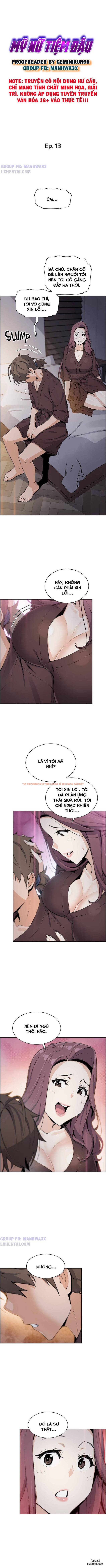 Trang truyện 2 trong truyện tranh Mỹ Nữ Tiệm Đậu - Chapter 13 - hentai24h.pro