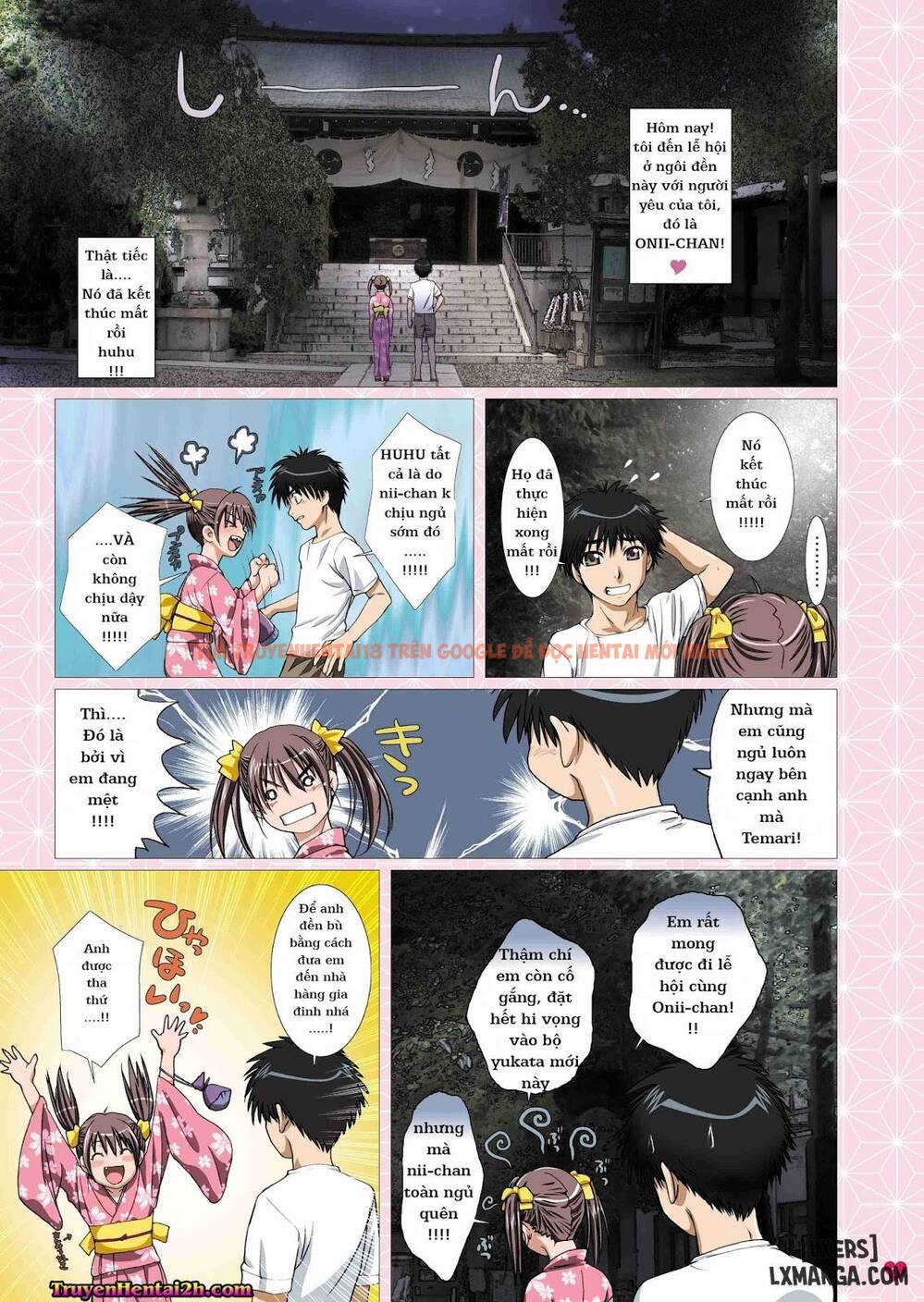 Xem ảnh 2 trong truyện hentai My Sister Is My Girlfriend - At The Summer Festival With Onii-Chan - One Shot - hentaitvn.net